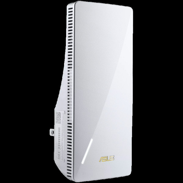ASUS RP-AX58 AX3000 Dual-Band WiFi 6 (802.11ax) Razširjevalec dosega/ Razširjevalec AiMesh za brezhibno mrežo WiFi, deluje z skoraj vsakim WiFi usmerjevalnikom