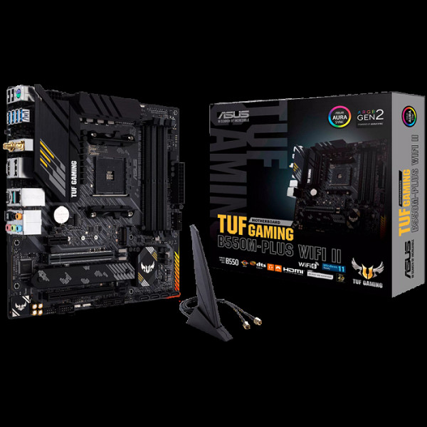 ASUS TUF B550M-Plus WIFI II AM4 DDR4 gaming mATX osnovna plošča