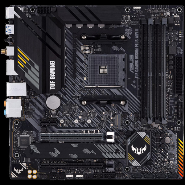 ASUS TUF B550M-Plus WIFI II AM4 DDR4 gaming mATX osnovna plošča