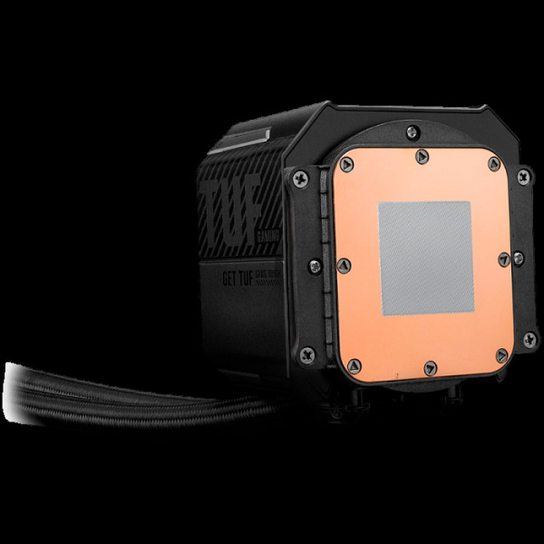 ASUS TUF Gaming LC III 360 ARGB LCD vodno hlajenje za procesor, trije 120mm ARGB ventilatorji, Aura Sync