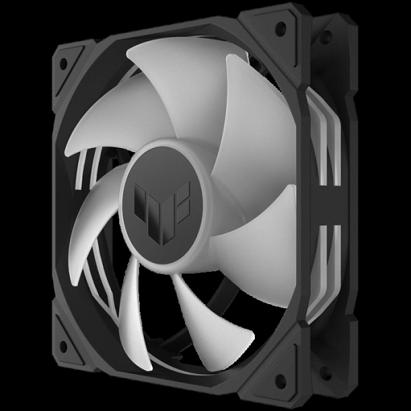 ASUS TUF Gaming TR120 ARGB ventilator, 120mm PWM, črn