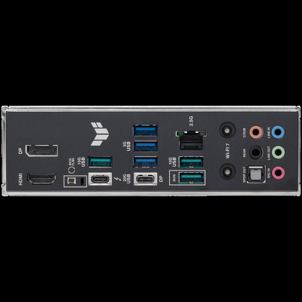 ASUS TUF GAMING Z890-PLUS WIFI, DDR5, SATA3, USB4, DP, 2.5GbE, WIFI 7, LGA1851 ATX