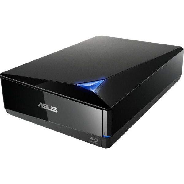 ASUS TurboDrive BW-16D1X-U - zunanji 16X Blu-ray zapisovalec z M-DISC podporo za doživljenjsko varnostno kopiranje podatkov in USB 3.2 Gen 1x1 za Windows in Mac OS