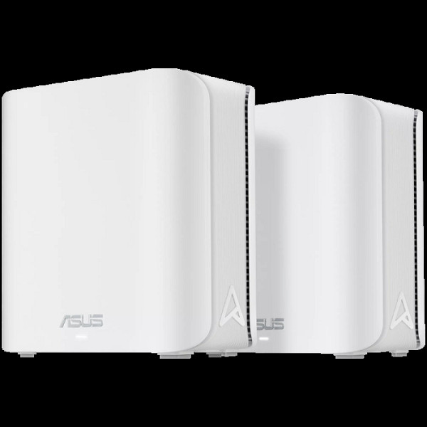 ASUS ZenWiFi BD4 (2-paket) BE3600 Dual-band WiFi 7 (802.11be) Mesh sistem, dvojna 2.5G porta, napredna omrežna varnost, starševski nadzor, AiMesh