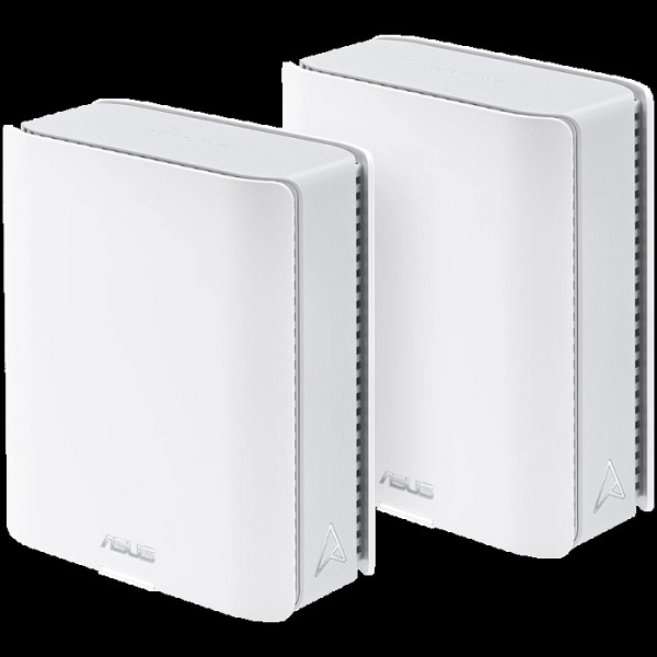 ASUS ZenWiFi BT10 (2-paket) BE18000 Tri-band WiFi 7 (802.11be) Mesh sistem, pametni AiMesh, 6 GHz WiFI, dvojna 10G porta, napredna omrežna varnost, starševski nadzor