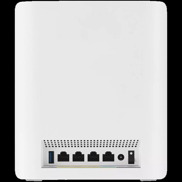 ASUS ZenWiFi BT8 (2-paket) BE14000 Tri-band WiFi 7 (802.11be) Mesh sistem, pametni AiMesh, 6 GHz WiFi, dvojna 2.5G porta, napredna omrežna varnost, starševski nadzor