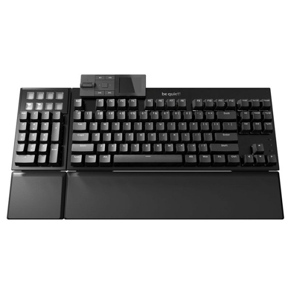 BE QUIET! Dark Mount Silent Tactile UK RGB (BT002UK) mehanska modularna gaming črna tipkovnica