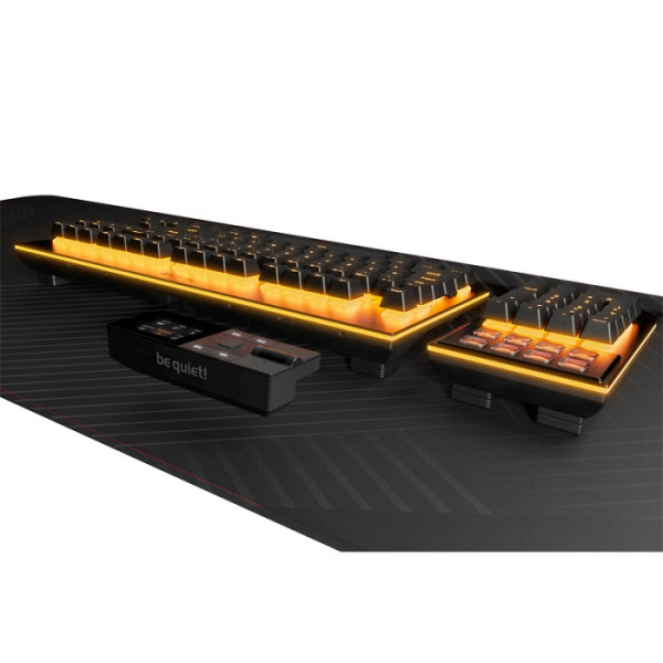 BE QUIET! Dark Mount Silent Tactile UK RGB (BT002UK) mehanska modularna gaming črna tipkovnica