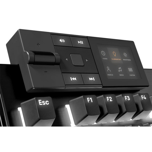 BE QUIET! Dark Mount Silent Tactile UK RGB (BT002UK) mehanska modularna gaming črna tipkovnica