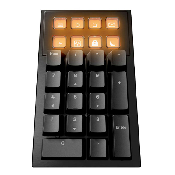 BE QUIET! Dark Mount Silent Tactile UK RGB (BT002UK) mehanska modularna gaming črna tipkovnica