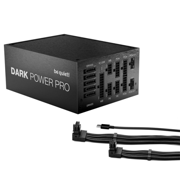 BE QUIET! DARK POWER PRO 14 IO 1600W 80Plus Titanium (BP023EU) modularni ATX napajalnik