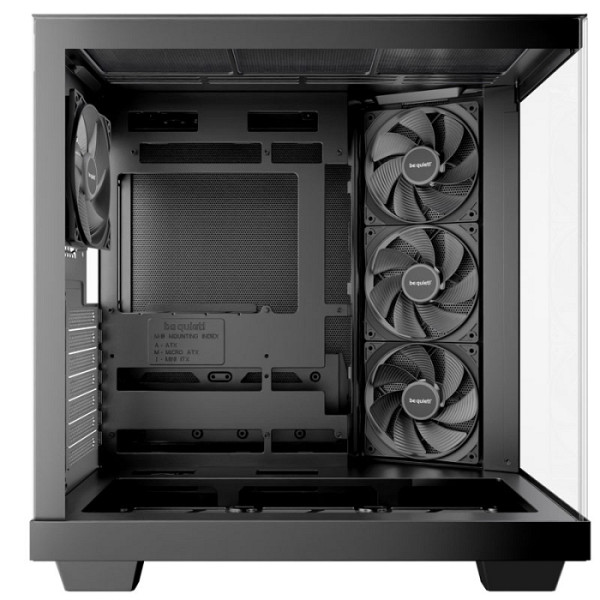 BE QUIET! Light Base 500 (BGW83) midi-ATX okno črno ohišje