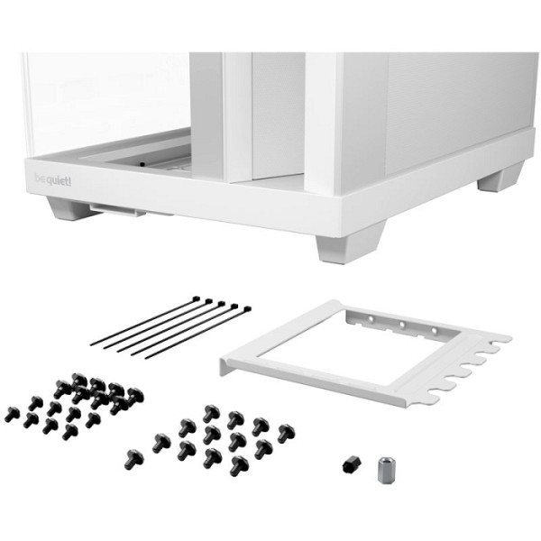 BE QUIET! Light Base 500 LX (BGW86) midi-ATX RGB okno belo ohišje
