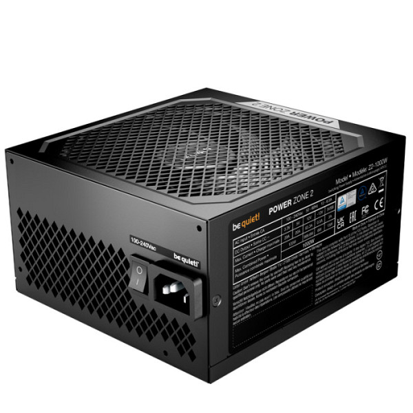 BE QUIET! POWER ZONE 2 1000W 80Plus Platinum (BP008EU) modularni ATX napajalnik