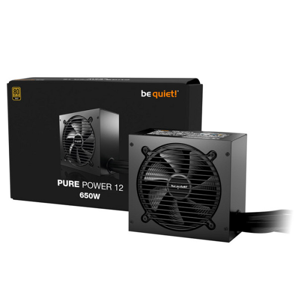 BE QUIET! Pure Power 12 650W 80Plus Gold (BP002EU) ATX napajalnik