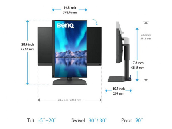 BENQ monitor SW272Q