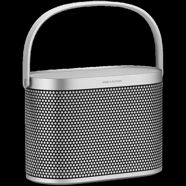 Beosound A5 Speaker Spaced Alu (Cover Spaced Alu/Handle Natural Alu)