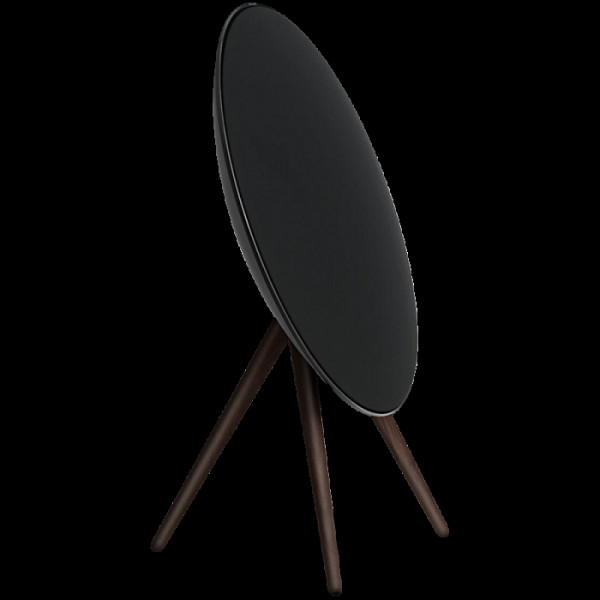 Beosound A9 5th Gen Speaker Black Anthracite (Back Black/Cover Black/Legs Dark Oak)