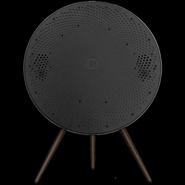 Beosound A9 5th Gen Speaker Black Anthracite (Back Black/Cover Black/Legs Dark Oak)