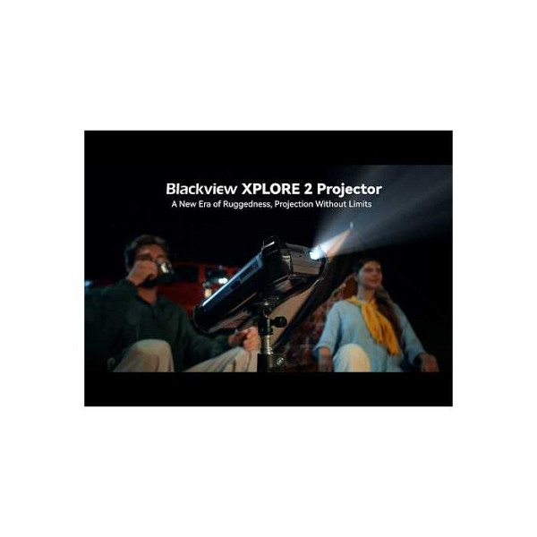 Blackview pametni robustni telefon XPLORE 2 Projector 12/256GB, črn
