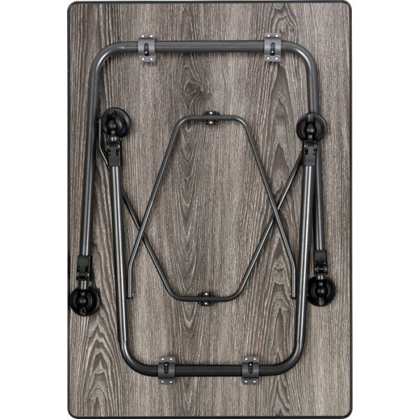 BRUNNER Linear Greywood 100 miza za kampiranje sivo črna