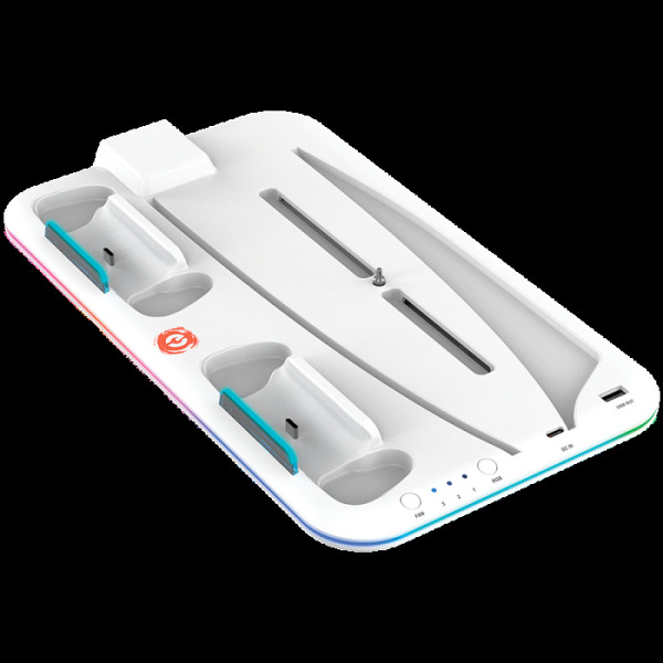 CANYON cooling stand CS-5 RGB PS5 Charge White