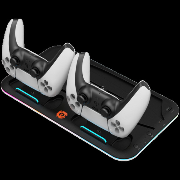 CANYON cooling stand CS-5 RGB PS5 Charge Black