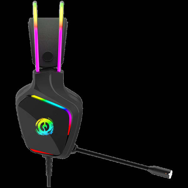 CANYON Darkless GH-9A - RGB igralna slušalka z mikrofonom (Črna)