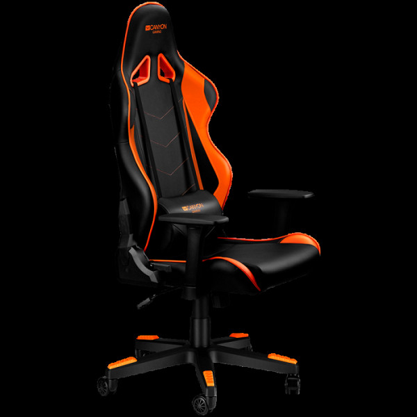 CANYON GAMING CND-SGCH4 Deimos - gaming stol, črno-oranžen