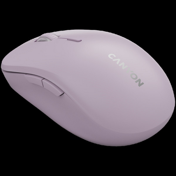 CANYON MW-12 - brezžična miška Bluetooth + 2.4 GHz, roza