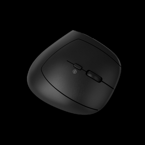 CANYON MW-25 - ergonomska brezžična miška, Bluetooth + 2.4 GHz, črna