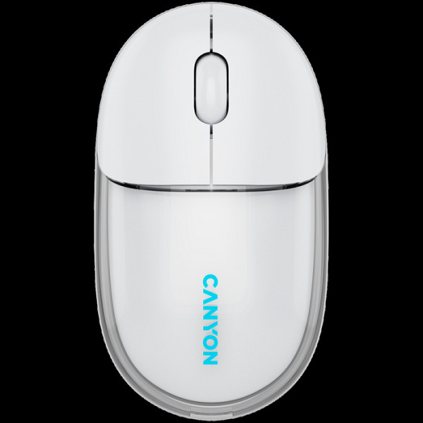 CANYON mouse OnClick 24 BT/ Wireless Transparent/White