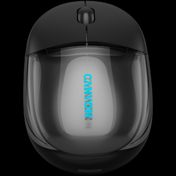 CANYON mouse OnClick 24 BT/ Wireless Transparent/Black