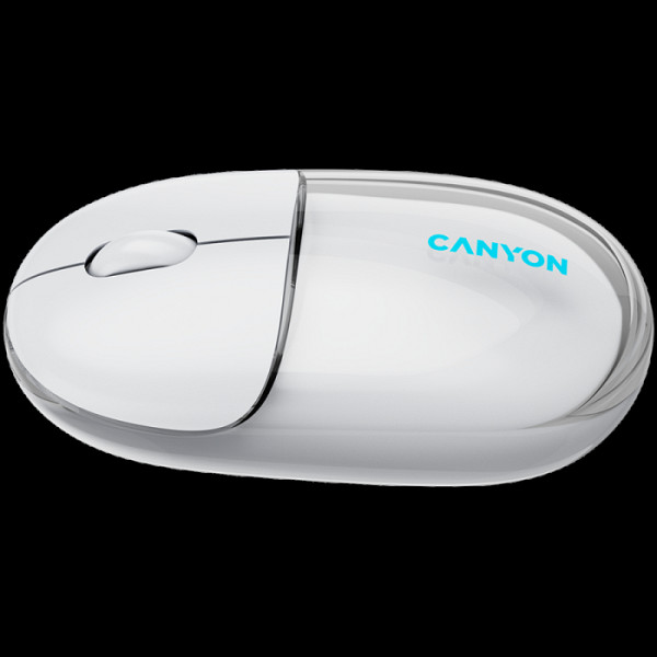 CANYON mouse OnClick 24 BT/ Wireless Transparent/White
