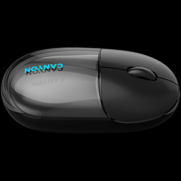 CANYON mouse OnClick 24 BT/ Wireless Transparent/Black
