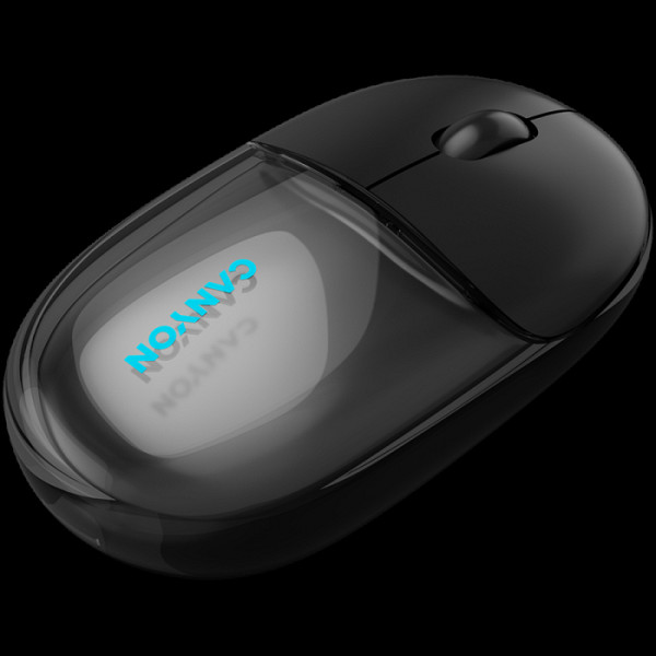 CANYON mouse OnClick 24 BT/ Wireless Transparent/Black