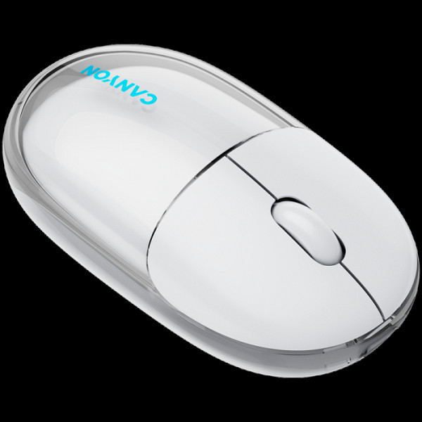 CANYON mouse OnClick 24 BT/ Wireless Transparent/White