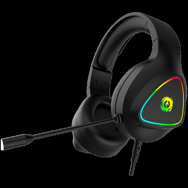 CANYON Shadder GH-6, RGB gaming slušalke z mikrofonom, črne