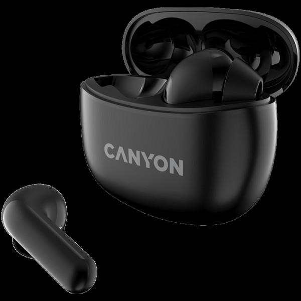 Canyon TWS-5 brezžične slušalke, črne (CNS-TWS5B)