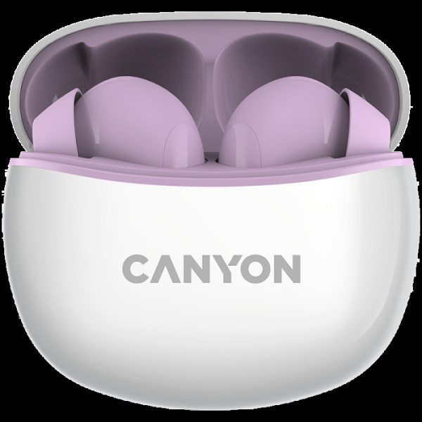 Canyon TWS-5 brezžične slušalke, vijolične (CNS-TWSPU)