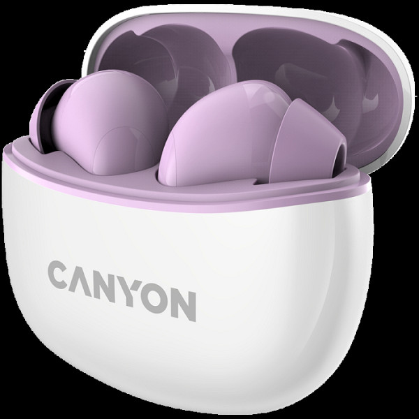 Canyon TWS-5 brezžične slušalke, vijolične (CNS-TWSPU)
