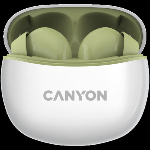 Canyon TWS-5 brezžične slušalke, zelene (CNS-TWSGR)