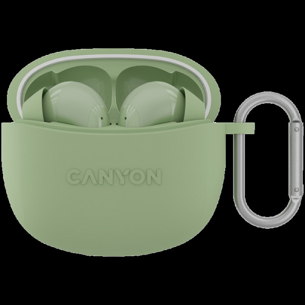 Canyon TWS-5 brezžične slušalke, zelene (CNS-TWSGR)