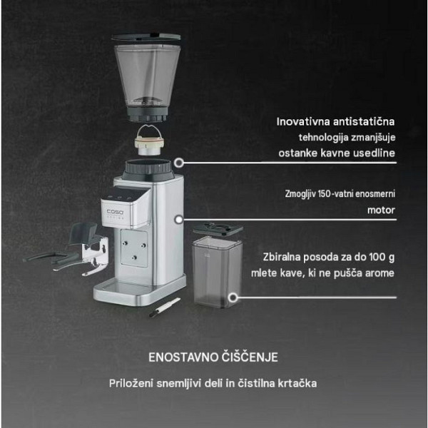 CASO Coffee Compact electronic kavni aparat 600W