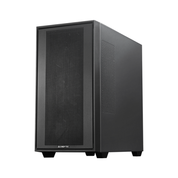 Chieftec Night Hunter USB-C ATX ohišje, črno