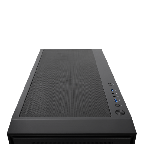 Chieftec Night Hunter USB-C ATX ohišje, črno