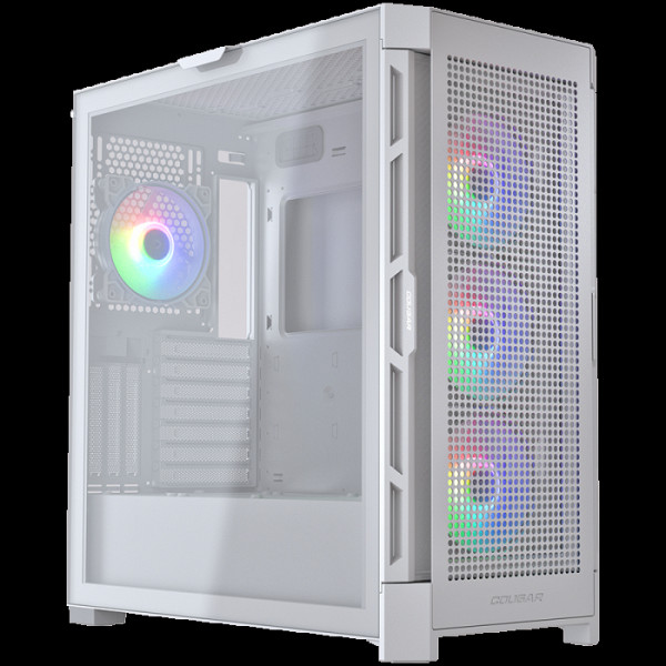 COUGAR AIRFACE PRO RGB - ohišje za računalnik, Mid Tower, belo