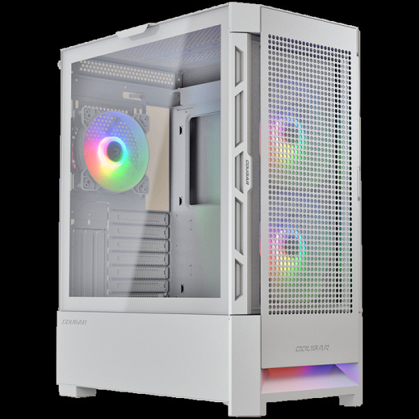 COUGAR AIRFACE RGB - ohišje za računalnik, Mid Tower, belo