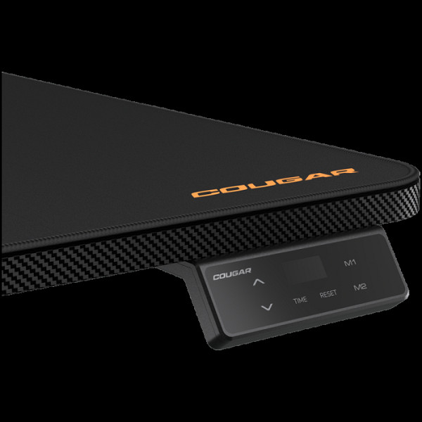 COUGAR E-STAR 140 - električna gaming miza, črna