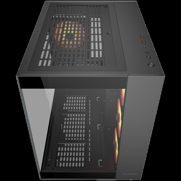 COUGAR FV150 RGB PC Case, Mid tower, Black